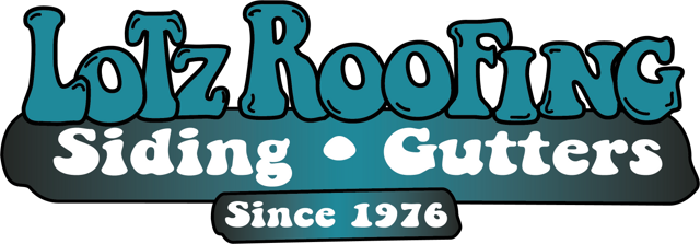 Lotz Roofing, Siding, and Gutters Logo